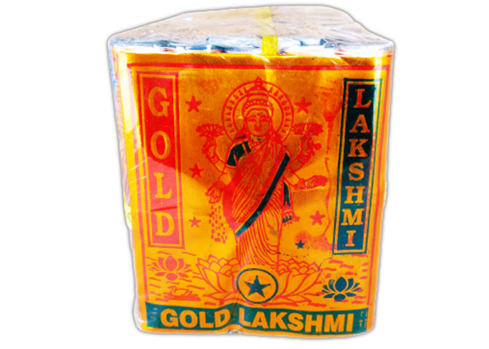 4'' Gold Lakshmi