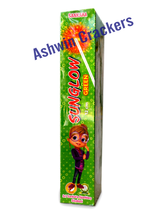 12 cm Green Sparklers