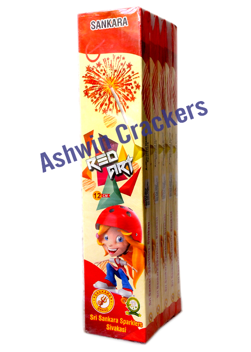 12 cm Red Sparklers