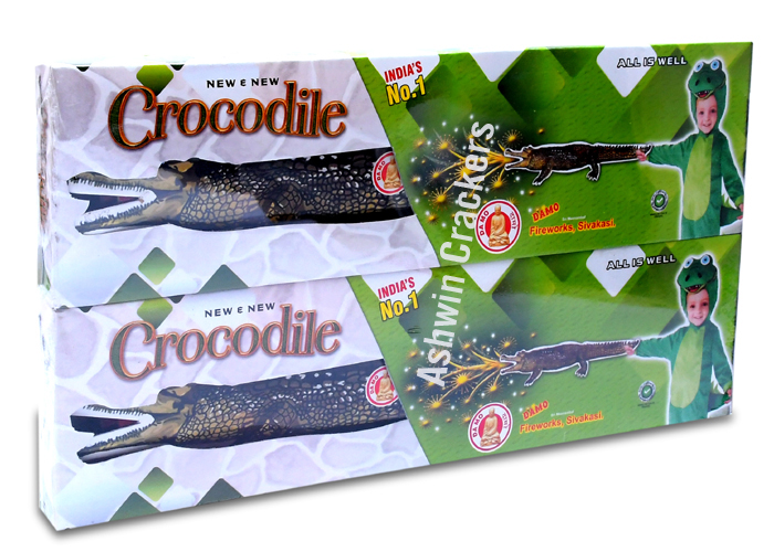 Crocodile Candle