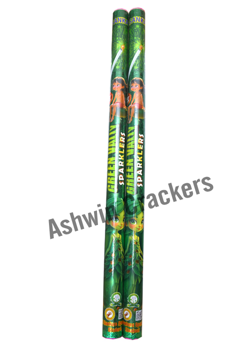 50 cm Green Sparklers