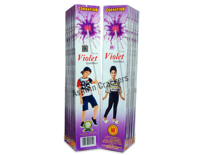 12 CM Violet Sparklers