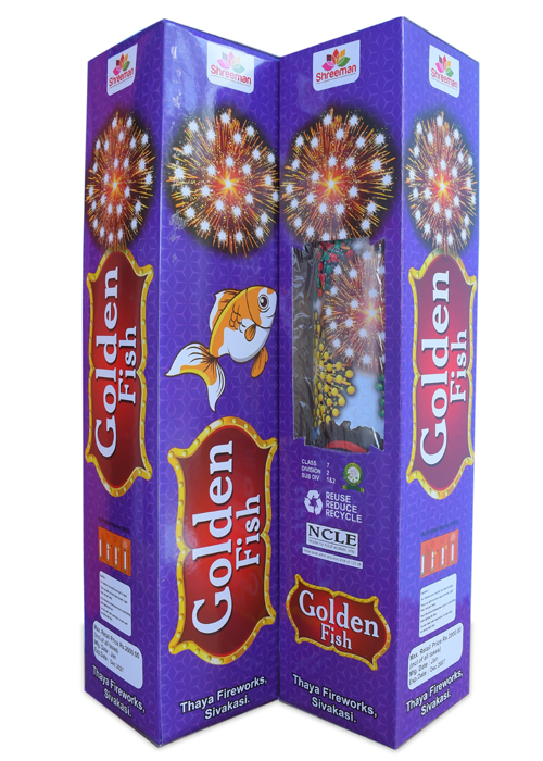 Golden Fish 3 ½ inch Pipe - 1 Pce