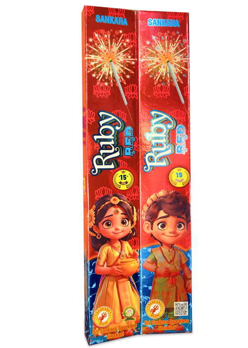 15 cm Red Sparklers
