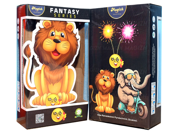 Magizh fantasy series lion and elephant